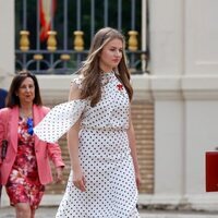 La Princesa Leonor en la entrega de Despachos en la Academia de Zaragoza