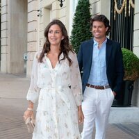 Álvaro Castillejo y Cristina Fernández en la fiesta preboda de Tamara Falcó e Íñigo Onieva