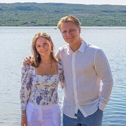 Ingrid Alexandra y Sverre Magnus de Noruega en sus vacaciones en el norte de Noruega