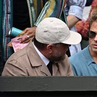 Brad Pitt no se pierde la final de Wimbledon 2023