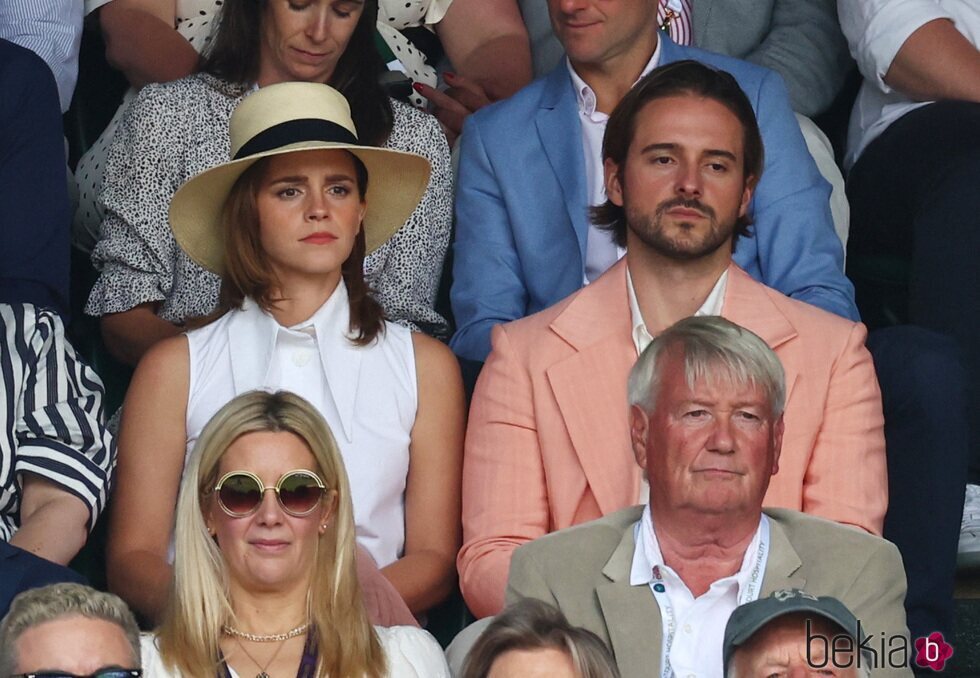 Emma Watson y su hermano no se pierden la final de Wimbledon 2023
