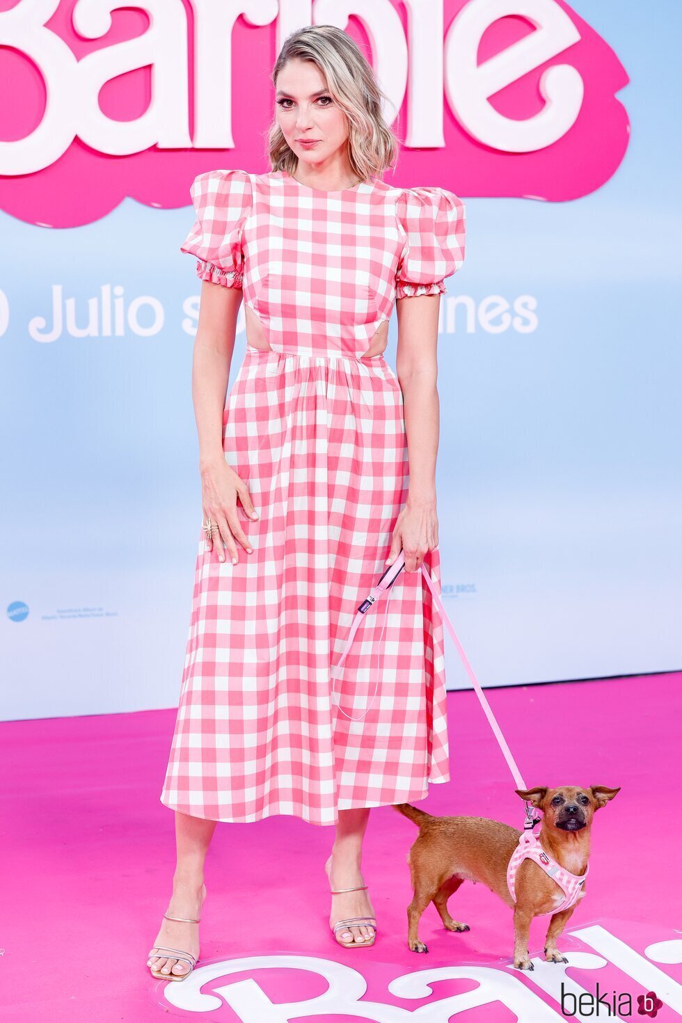 Paloma Bloyd en la premiere de 'Barbie' en Madrid