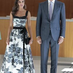 La Reina Letizia y el Rey Felipe VI en la inauguración de las Colecciones Reales