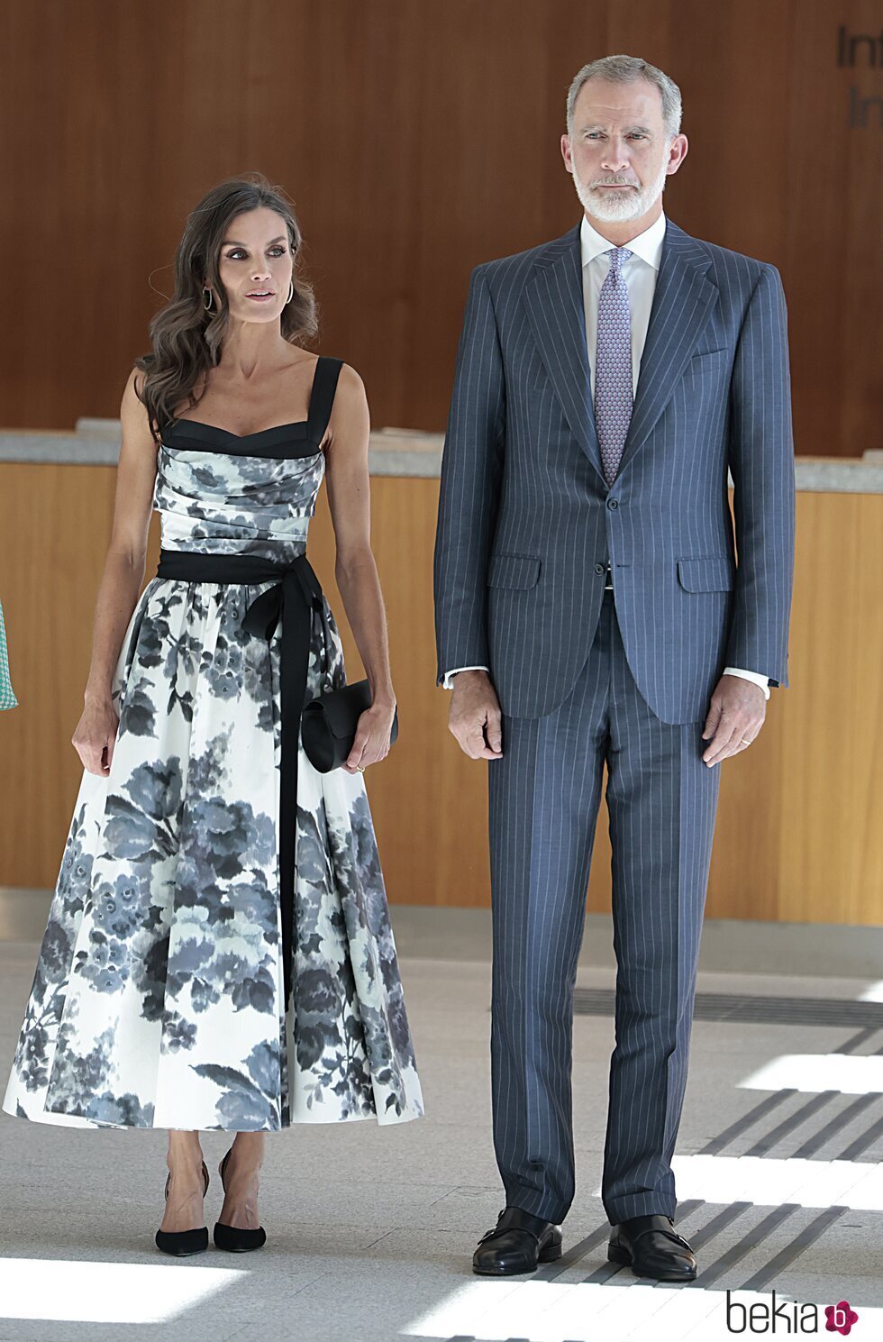 La Reina Letizia y el Rey Felipe VI en la inauguración de las Colecciones Reales