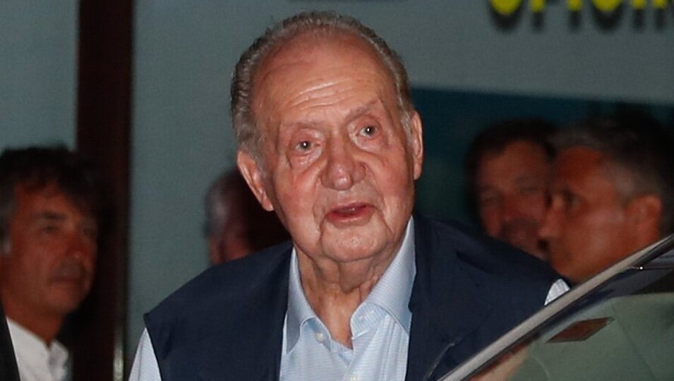 El Rey Juan Carlos en Sanxenxo en julio de 2023