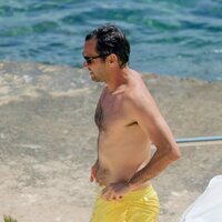 Roger Federer con el torso desnudo en Mallorca