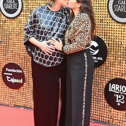 María Casado besándose con Martina DiRosso en la Gala Starlite 2023