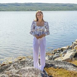 Ingrid Alexandra de Noruega en sus vacaciones en el norte de Noruega