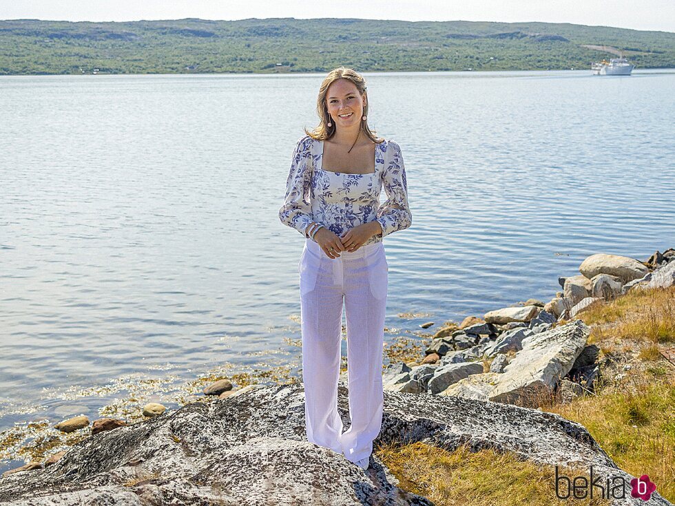 Ingrid Alexandra de Noruega en sus vacaciones en el norte de Noruega