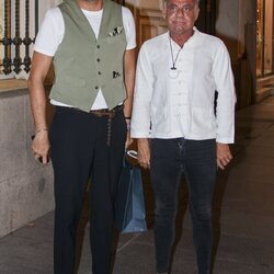Raúl Prieto y Joaquín Torres en el cumpleaños de Terelu Campos