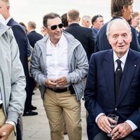 El Rey Juan Carlos en la gala inaugural del Six Metre World en Wight