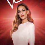 Póster promocional de Eva González para la quinta edición de 'La Voz' en Antena 3