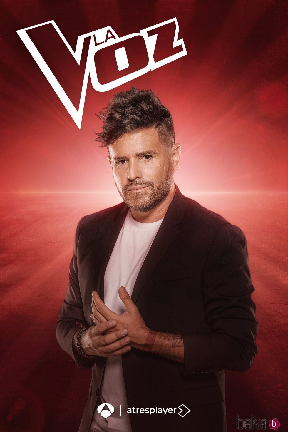 Póster promocional de Pablo López para la quinta edición de 'La Voz' en Antena 3