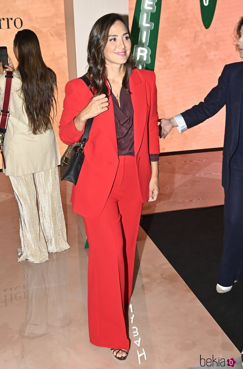 Tamara Falcó ha aparecido en la Mercedes Benz Fashion Week