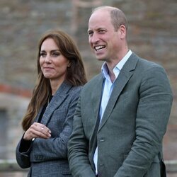 Kate Middleton y el Príncipe Guillermo, juntos en una escuela forestal