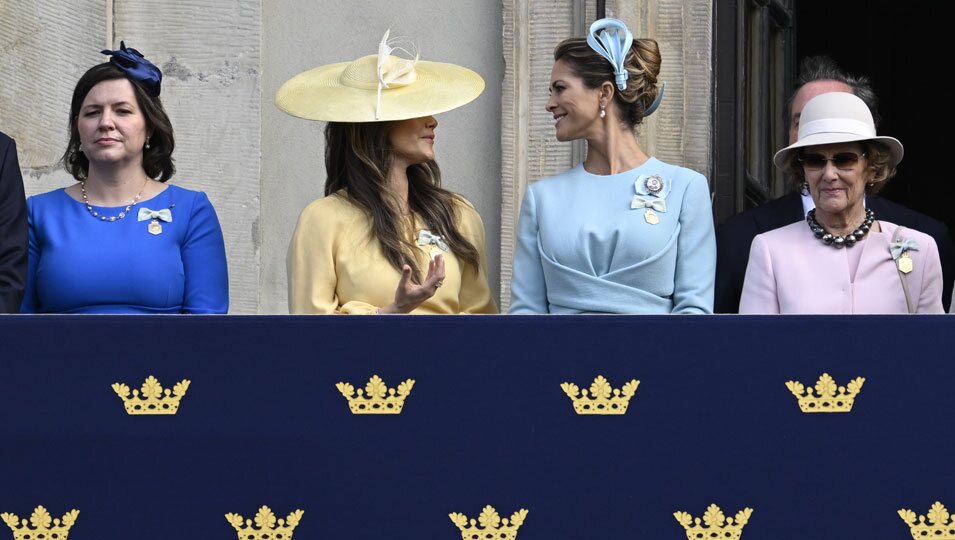 Sofia de Suecia y Magdalena de Suecia, muy cómplices en el Jubileo de Carlos Gustavo de Suecia