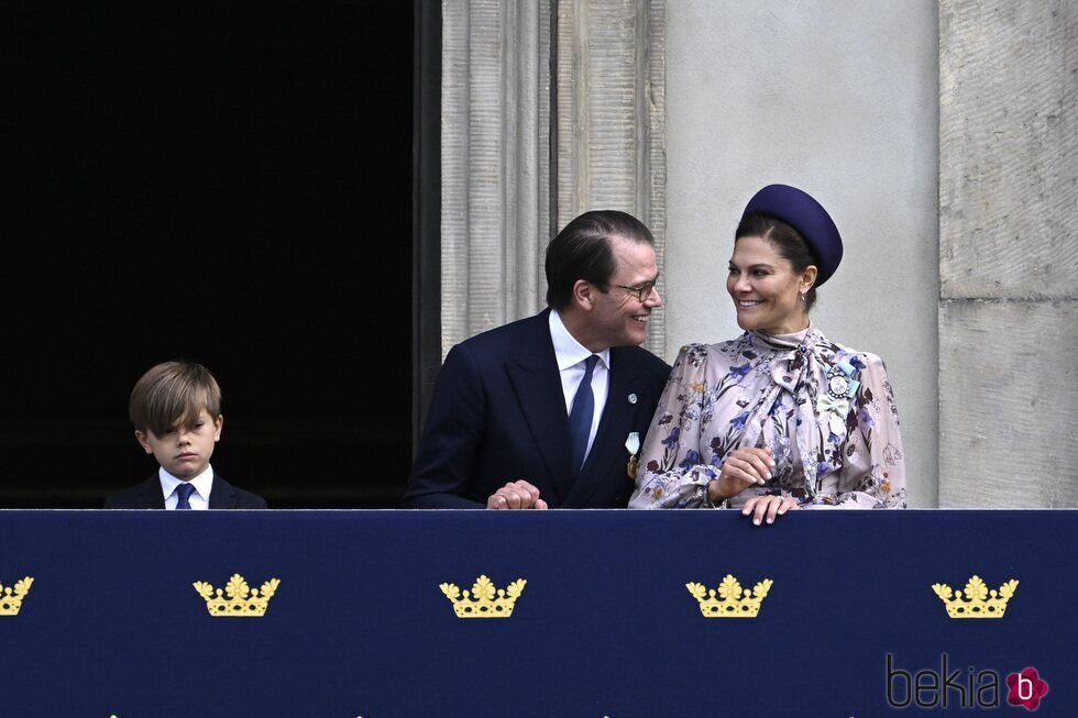 Victoria y Daniel de Suecia, muy cómplices en el Jubileo de Carlos Gustavo de Suecia