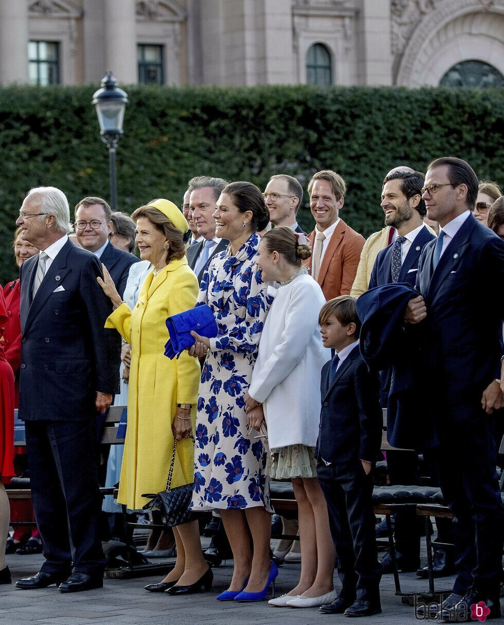 La Familia Real Sueca en el concierto por el Jubileo de Carlos Gustavo de Suecia