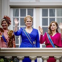 Máxima de Holanda, Amalia de Holanda, Alexia de Holanda y Laurentien de Holanda en el Prinsjesdag 2023