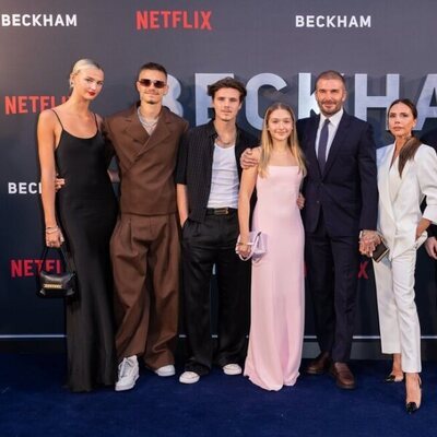 La familia Beckham, en imágenes