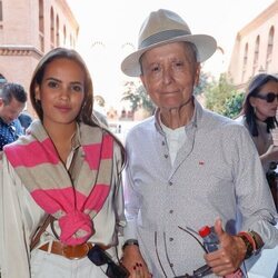 Gloria Camila y José Ortega Cano en un homenaje a Dámaso Alonso