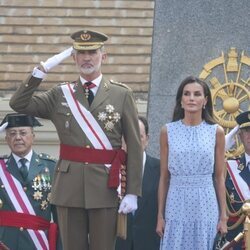 Los Reyes Felipe y Letizia en la Jura de Bandera de la Princesa Leonor