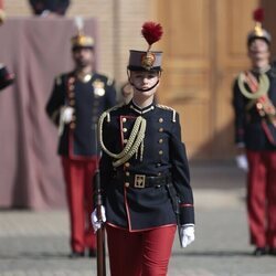 La Princesa Leonor con el uniforme de gala del Ejército de Tierra en su Jura de Bandera