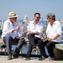 Jorge Díaz, Agustín Martínez y Antonio Mercero en La Habana