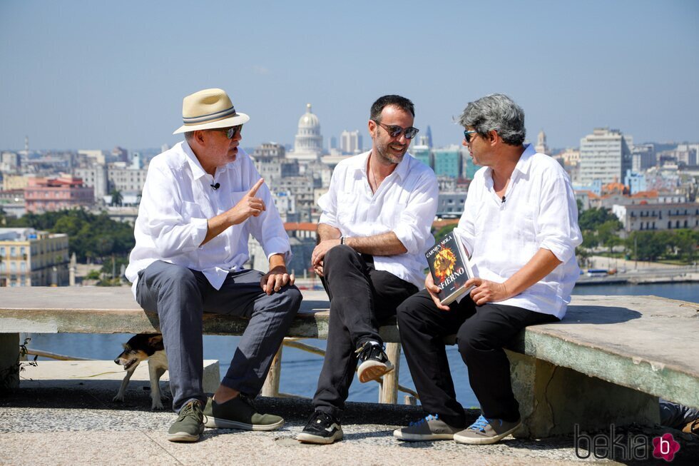 Jorge Díaz, Agustín Martínez y Antonio Mercero en La Habana