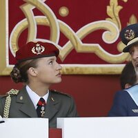 El Rey Felipe VI y la Princesa Leonor en el Día de la Hispanidad 2023