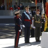 El Rey Felipe VI y la Princesa Leonor en el homenaje a los caídos en el Día de la Hispanidad 2023