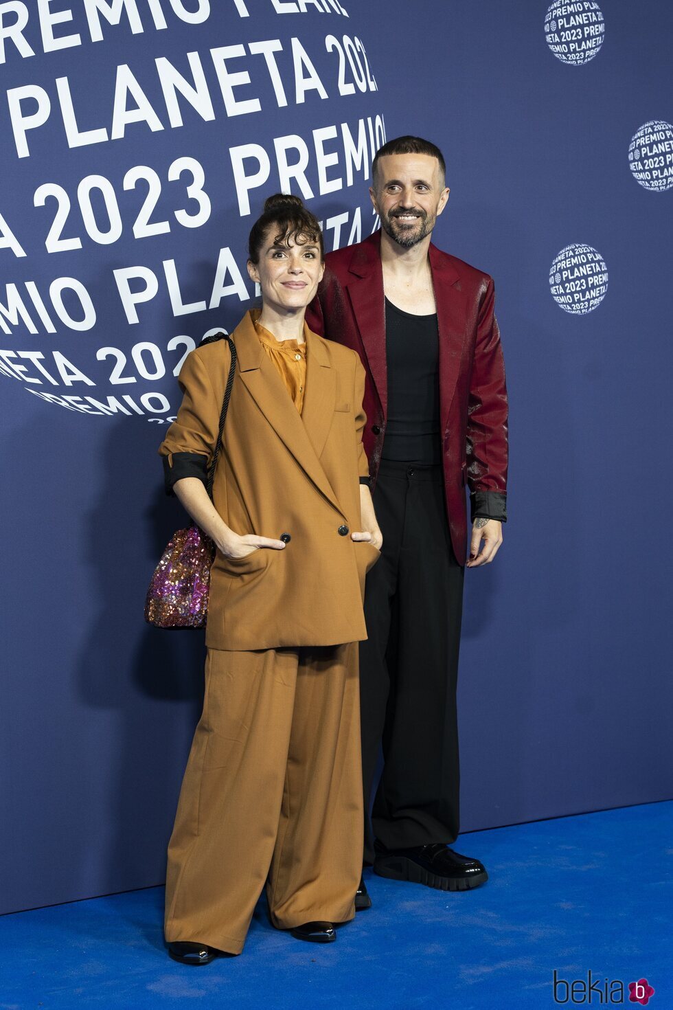 Nuria Gago y Curro Cañete en el Premio Planeta 2023