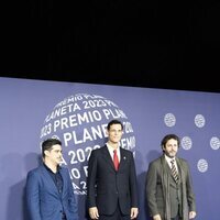 Marcos Chicot y Manuel Ríos San Martín en el Premio Planeta 2023