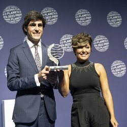Alfonso Goizueta y Sonsoles Ónega en el Premio Planeta 2023
