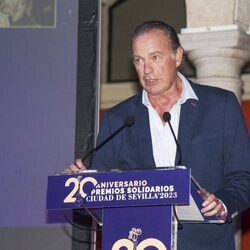 Bertín Osborne en el 20 aniversario de los Premios Solidarios en Sevilla