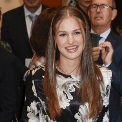 La Princesa Leonor sonríe en el Concierto de los Premios Princesa de Asturias 2023