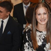 La Princesa Leonor sonríe en el Concierto de los Premios Princesa de Asturias 2023