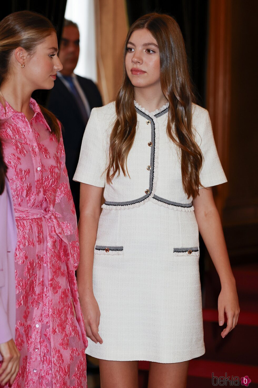 La Princesa Leonor y la Infanta Sofía en las audiencias de los Premios Princesa de Asturias 2023