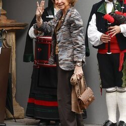La Reina Sofía en las horas previas a los Premios Princesa de Asturias 2023