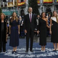La Familia Real en los Premios Princesa de Asturias 2023
