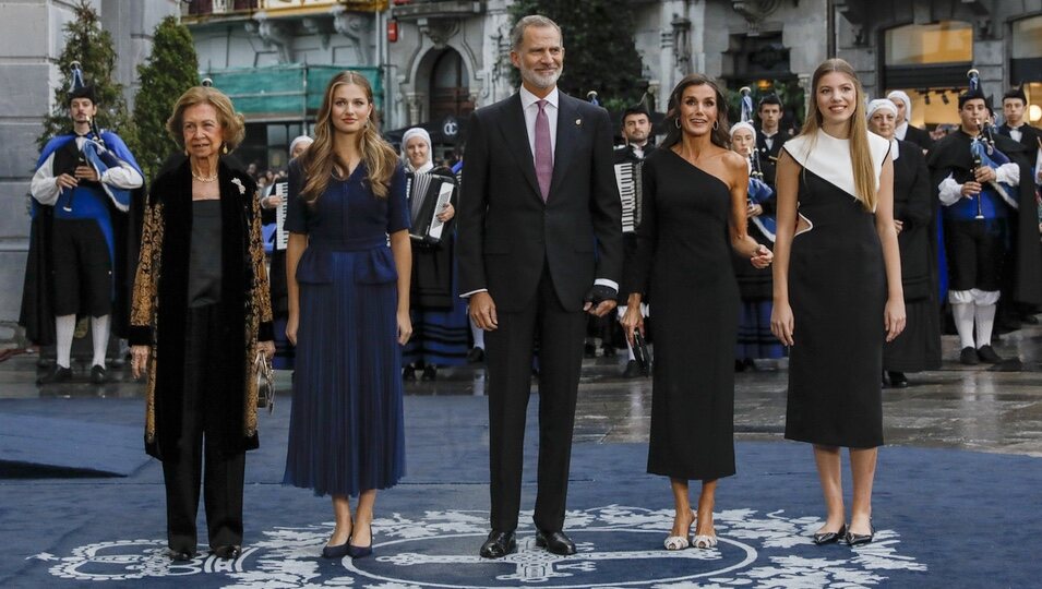 La Familia Real en los Premios Princesa de Asturias 2023
