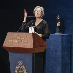 Meryl Streep en su discurso en los Premios Princesa de Asturias 2023
