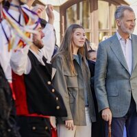 La Infanta Sofía y el Rey Felipe VI en Arroes, Pueblo Ejemplar 2023
