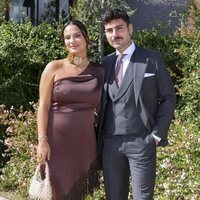 Hugo Pérez y Lara Tronti en la boda de Marta Pombo y Luis Zamalloa