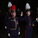 Elisabeth de Bélgica jurando la Constitución como oficial de la Real Academia Militar