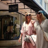 Belén Esteban y Terelu de compras por Miami durante el rodaje de 'Sálvese quién pueda'