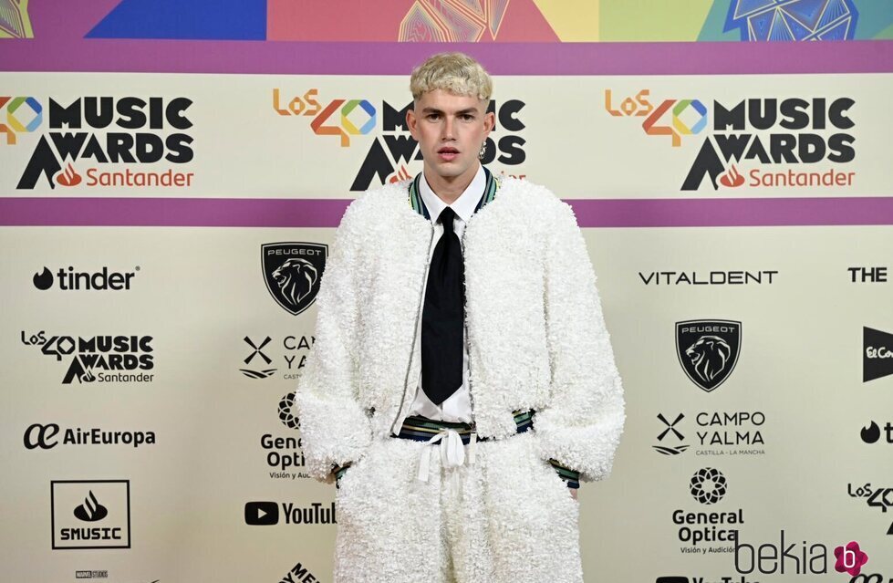 Marc Seguí en la alfombra roja de Los 40 Music Awards 2023