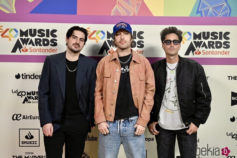 Marlon en la alfombra roja de Los 40 Music Awards 2023