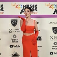 Dulceida en la alfombra roja de Los 40 Music Awards 2023