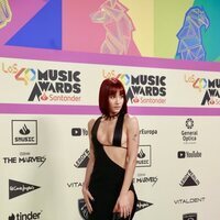 Aitana en la alfombra roja de Los 40 Music Awards 2023